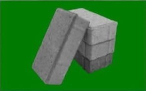 Bevel pavers grey